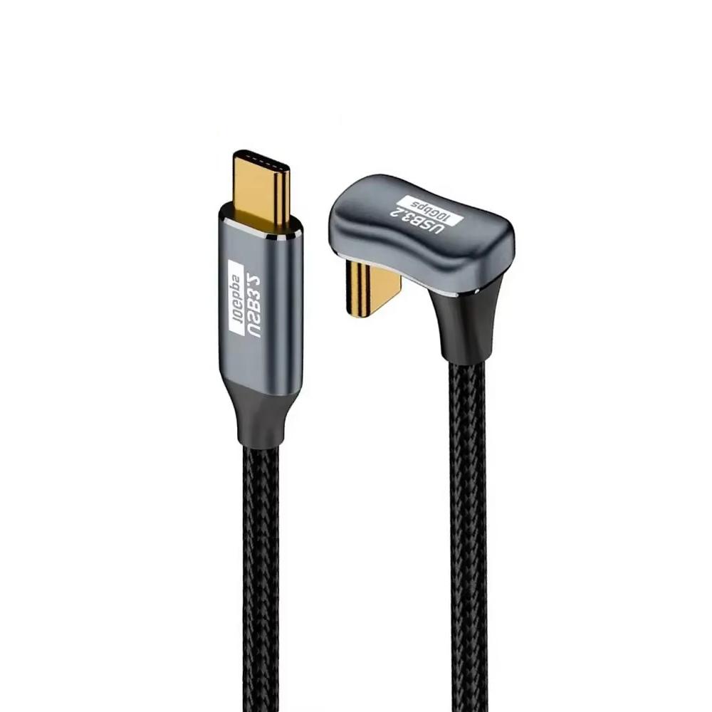 USB3.2 PD100W USB-C to USB-C U-Shape 10Gbps ThunderBolt 3 Cable 5A Type-C Cord For iPhone 15 Pro Max MacBook Pro Samsung Huawei