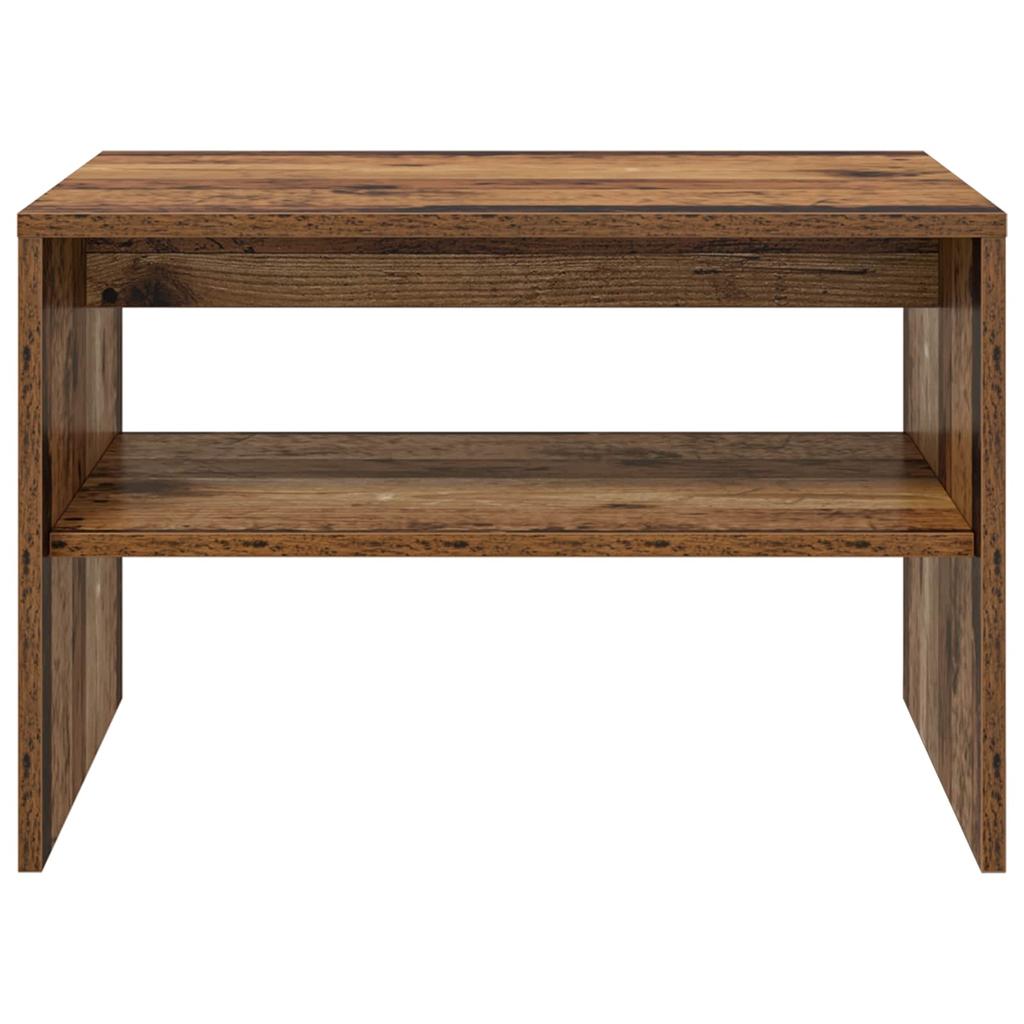 Coffee Table Reclaimed Wood Look 60 X 50 X 40 Cm Engineered Wood
