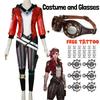 Arcane 2 League of Legends LOL Arcane Vi Game Cosplay Costume Anime LOL Arcane Vi Cosplay Uniform Carnival Suit Halloween Costum