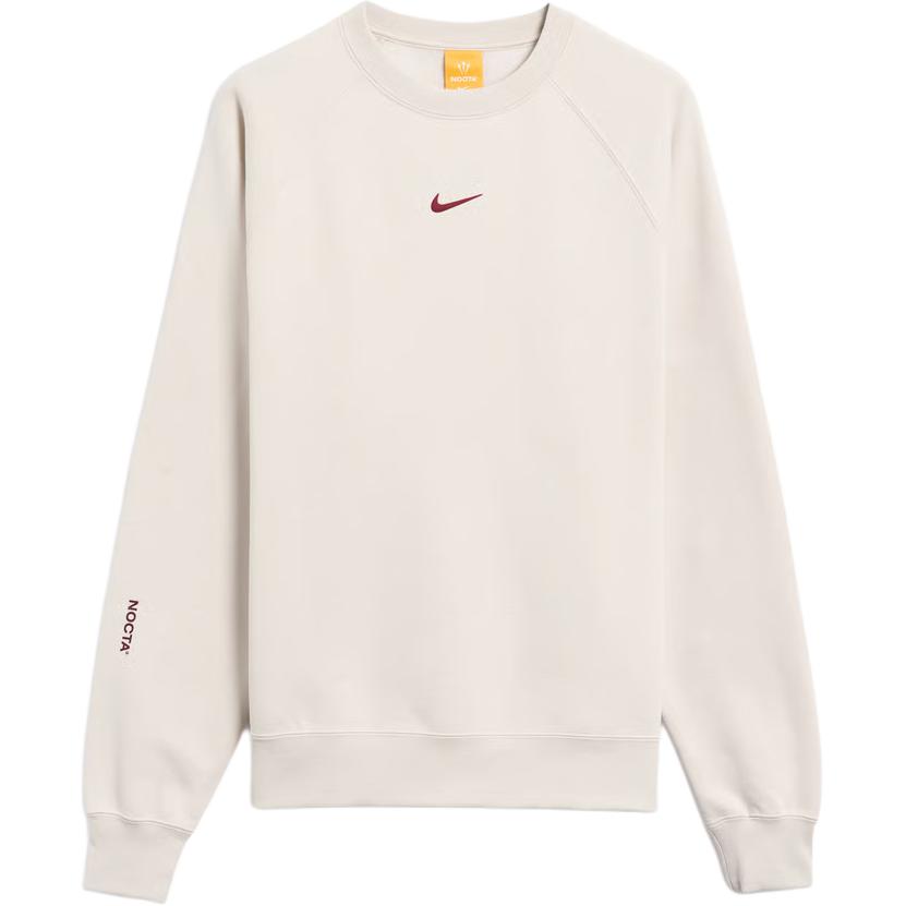 

Nike X Drake Nocta Коллаборационный свитшот с логотипом и надписью реглан с длинным рукавом мужской FN8160-104 XL