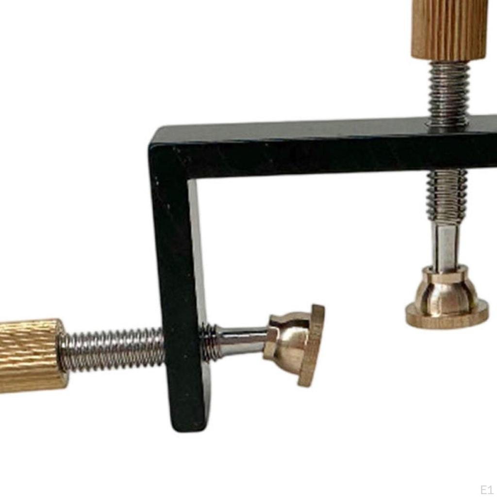 Violin Repair Clamp Edges Fixture Three Way Professional Adjustable Maintenance Portable