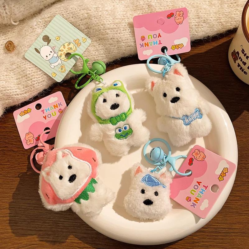 DIY Cute Plush Ornaments & Keychains for Student Schoolbags and Women
