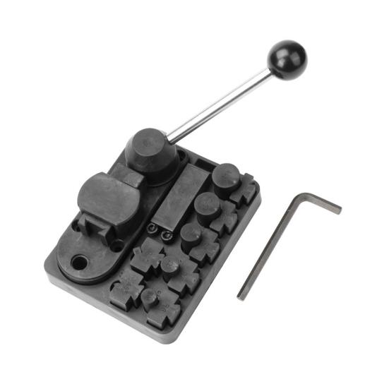 Metalltråd Bøyejigg Sett med Justerbare Matriser Enkel å Bruke Flerbruks Ringbøyer