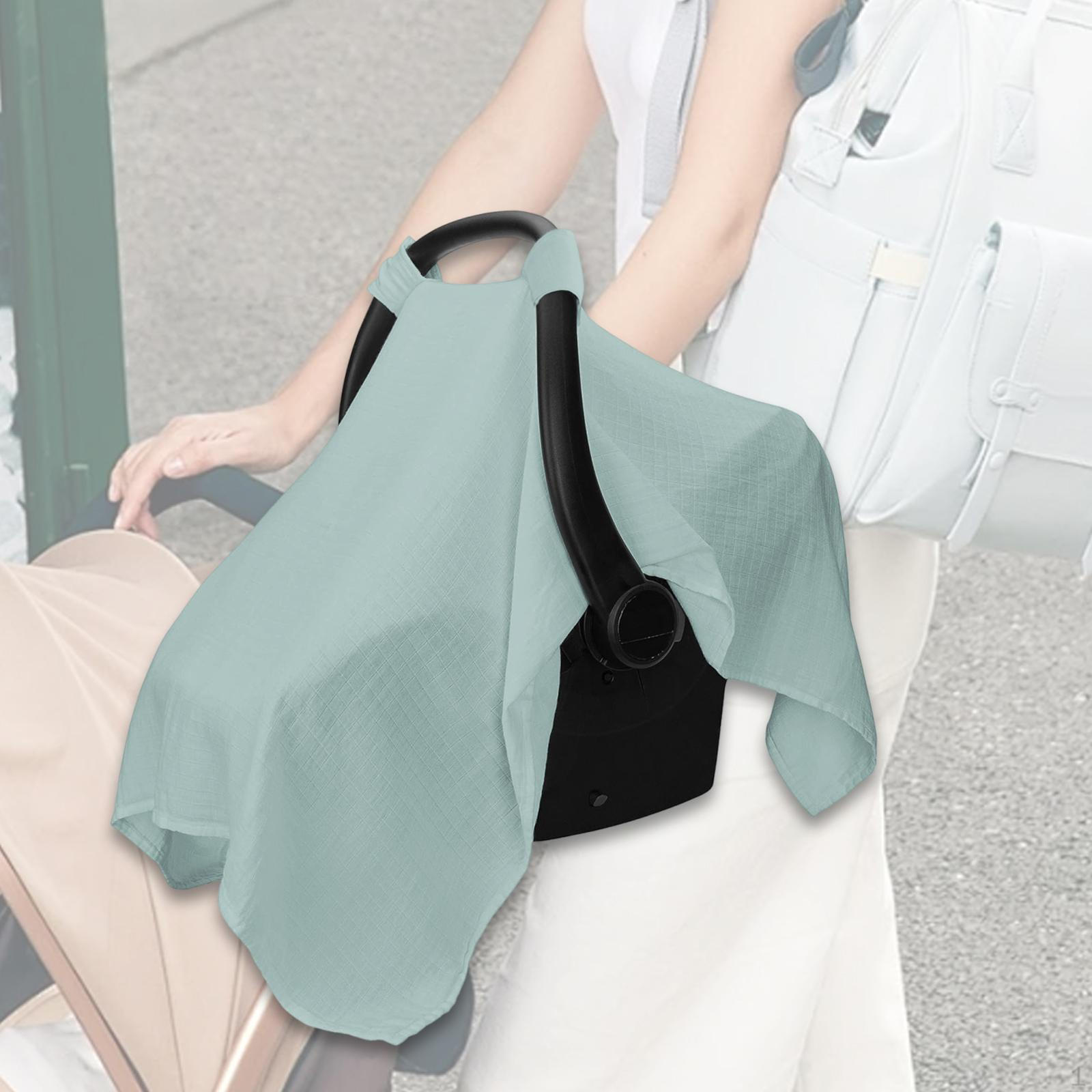 

Накидка для младенцев, многофункциональный чехол-переноска, легкая защита от солнца и ветра зелёный