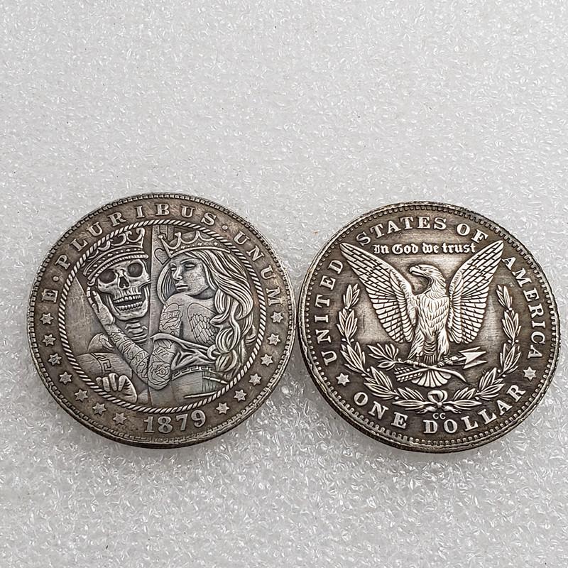 1879 HOBO USA United State Commemorative Collectible Souvenirs Silver Coins