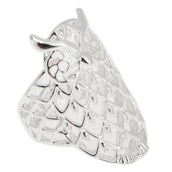 Kvinner Mote Ugle Hul Fingerring Pretty Søt Mote Tilbehør Gave