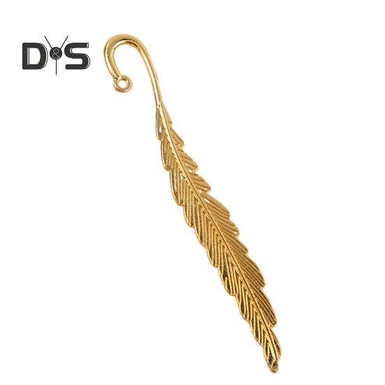 2 Stücke Feder Lesezeichen Metall Lesezeichen Seite Lesen DIY Geschenke Schreibwaren für Home Study Schule Büro