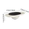 20pcs Wheels For Furniture Stainless Steel Roller Self Adhesive Furniture Caster Home Strong Load-bearing Universal Wheel