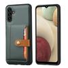 Suitable for Samsung A54 5G Mobile Phone Case A34 5G Calf Pattern Insert Card Wallet Bracket Anti-drop Protective Case A14