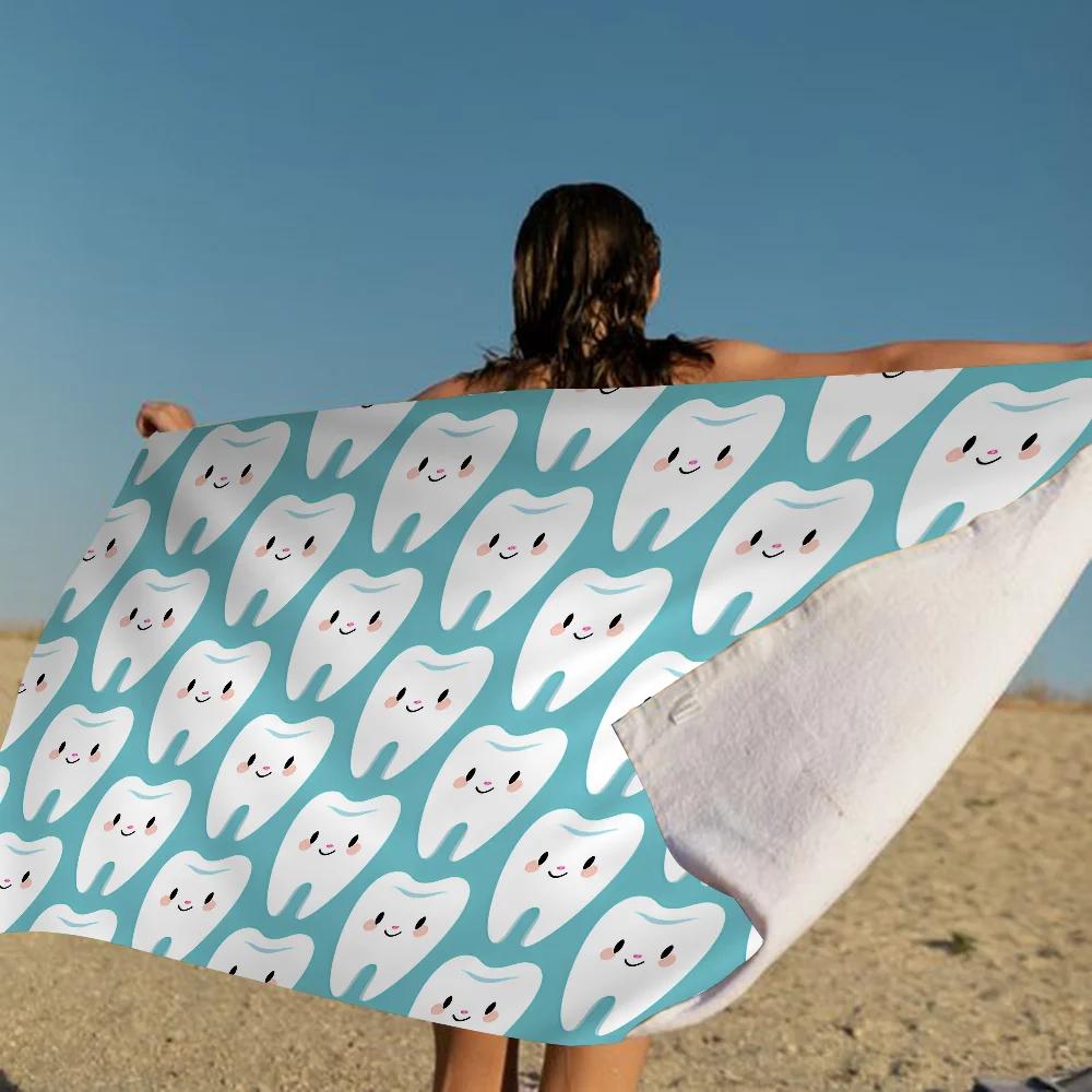The Dentist Tooth Bathroom Beach For Kids Bath Towel Pool Towel Vacation Party Gift