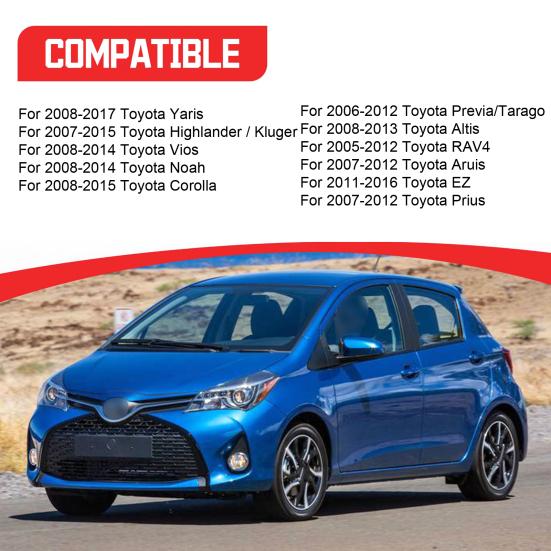 Indvendigt Loftshåndtag til Toyota Corolla 2015-2019, Loftsgribehåndtag med Krog, Forreste Bagerste Billoftshjælpegreb