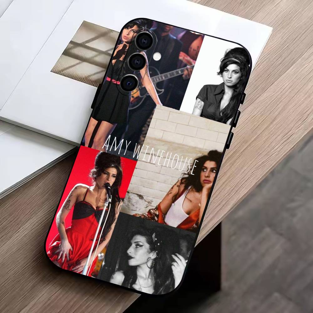 

Чехол для телефона Y2K A-Amy Winehouse Черный Силиконовый Мягкий Для Samsung Galaxy A73,A72,A71,A70,A53,A52,A51 Samsung a20s