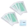 40pcs Wax Strips Kit Double Sides Fast Hair Remover Strips with Cleaning Pads for Armpit Arm Legs