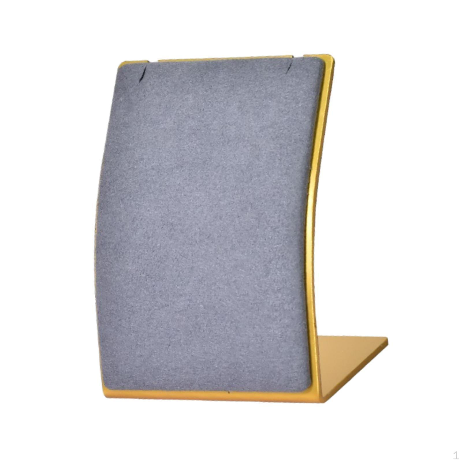 

Подставка для ожерелий, ювелирная доска, декоративные подвески, элегантный держатель для хранения серый