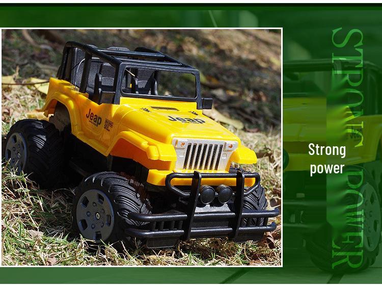 Four-Wheel Drive Remote Control Off-Road Racing Jeep Toy for Kids