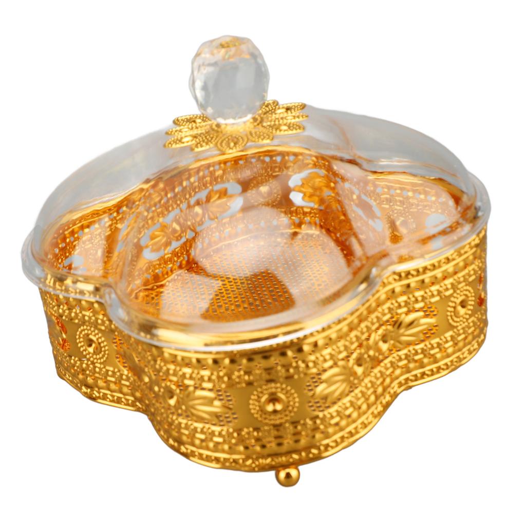 Decorative Jar Box Retro European Acrylic Small Jar for Jewelry Gift
