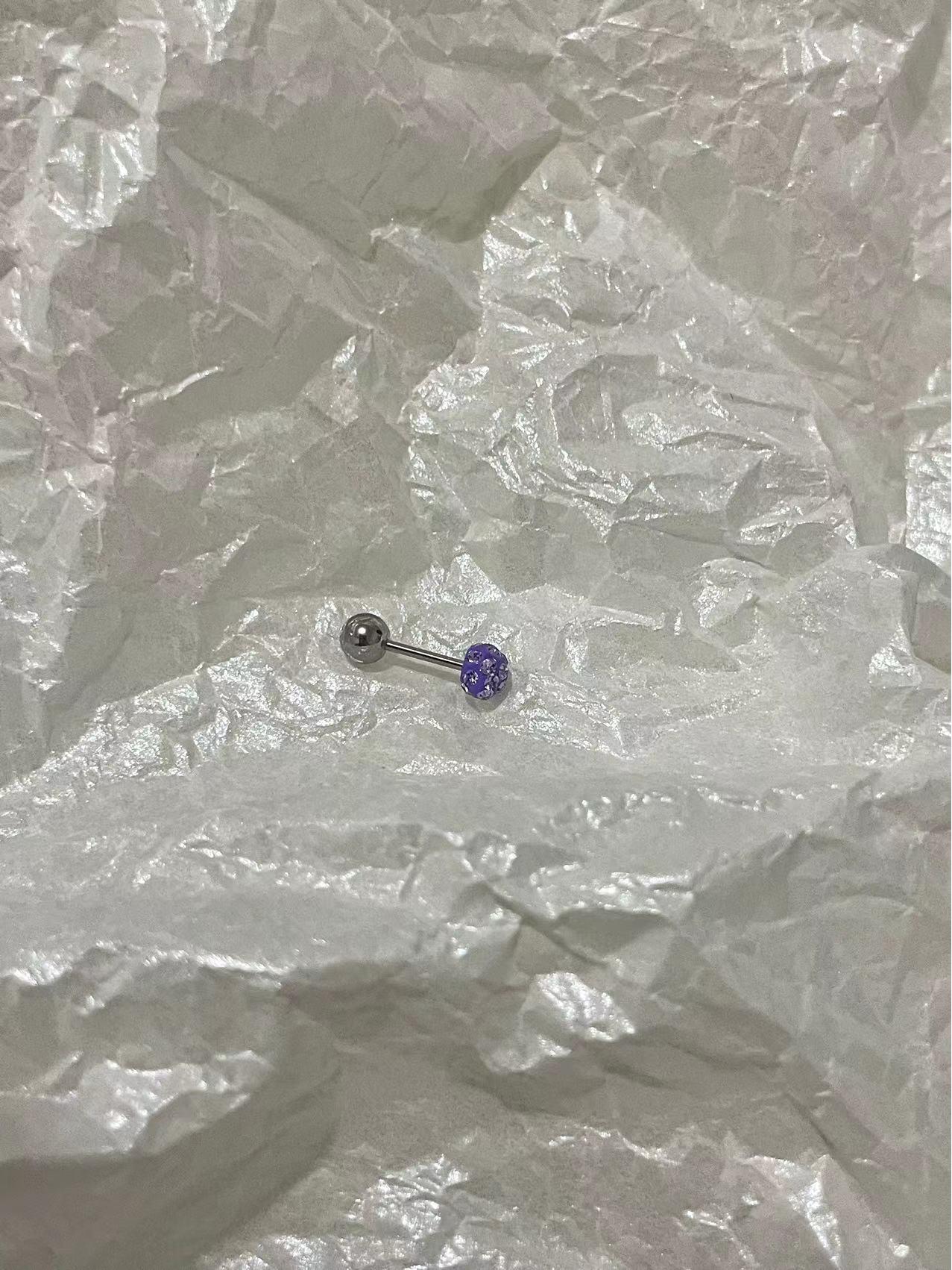 

Элегантные фиолетовые серьги-бабочки с бриллиантовыми шариками — нишевый дизайн, высококачественные женские серьги-гвоздики в форме ушной косточки и кохлеарные серьги