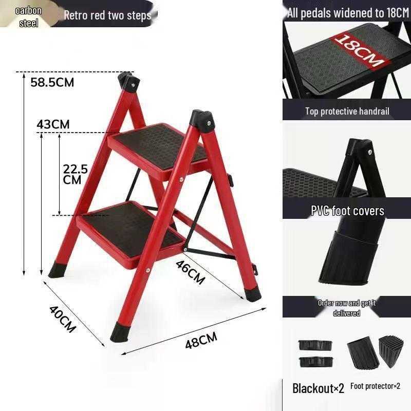 Chang Baosen Multi-functional 2-Step Folding Ladder Stool