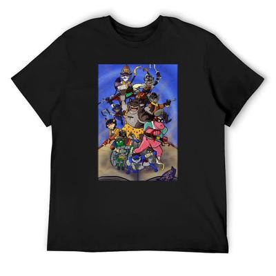 Psycho Killer - Talking Heads Post-Punk Konzertposter 1977 T-Shirt Geschenke für Freund koreanische Mode schwarze T-Shirts für Männer
