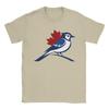BlueJaysBird T Shirts Unisex Pure Cotton Funny TShirts Crewneck Tees Short Sleeve Clothing Party