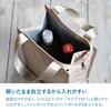 CB Japan Insulated Square Stands Up When 5L with Interior Mesh Small Maneuver Bag, Open, Capacity, Beige, Pocket,