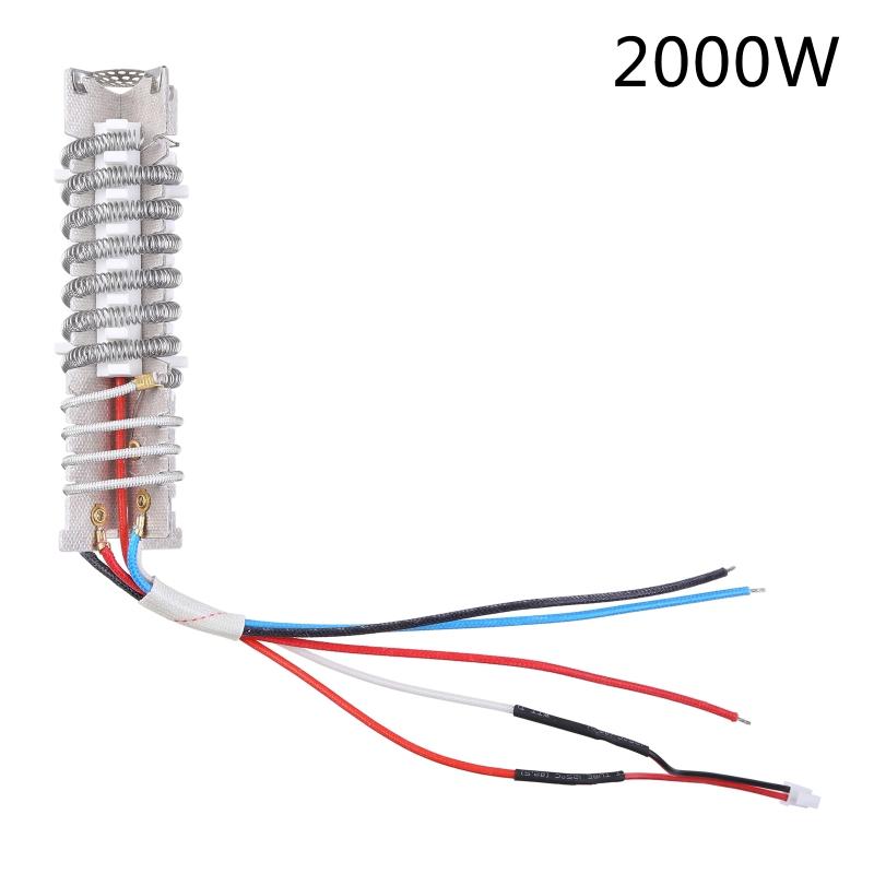 700/1600/1800/2000W Heizung für Heißluftgerät Heizkörper Gebäude Löten Haartrockner mit LCD Digital D26 21
