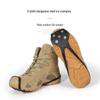Outdoor 5-Tooth Anti-Slip Ice Grippers for Snow & Mountaineering