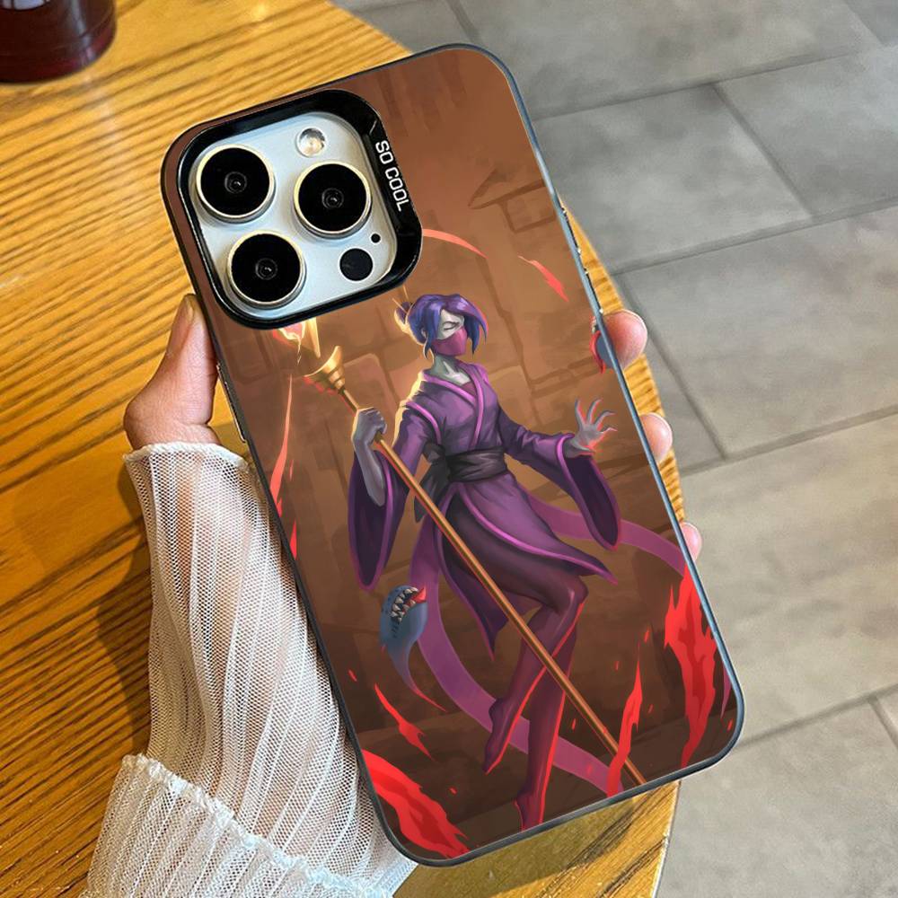 

STS Game S-Slay The S-Spire Phone Case For iPhone 16 17 15 14 12 13 Pro Max Black Candy Matte Shockproof Cover iPhone13