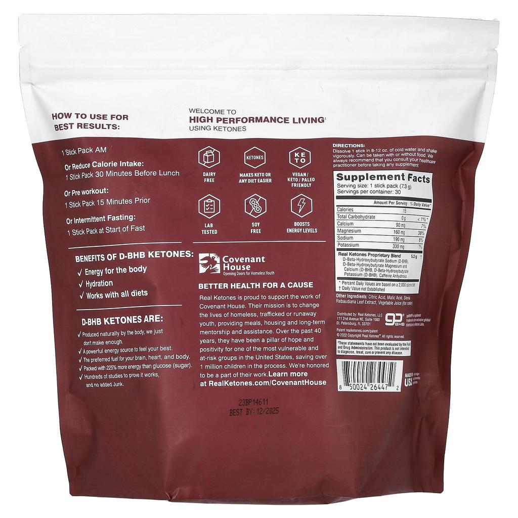 Shift, Caffeine Blended Berry, 30 Packets, 7.3G (0.26Oz) Each