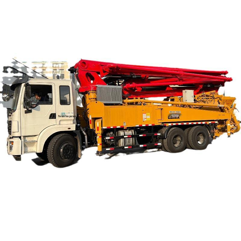 Weishi Heavy Duty Concrete Mixing & Pump Truck for Rural Construction and Slope Protection