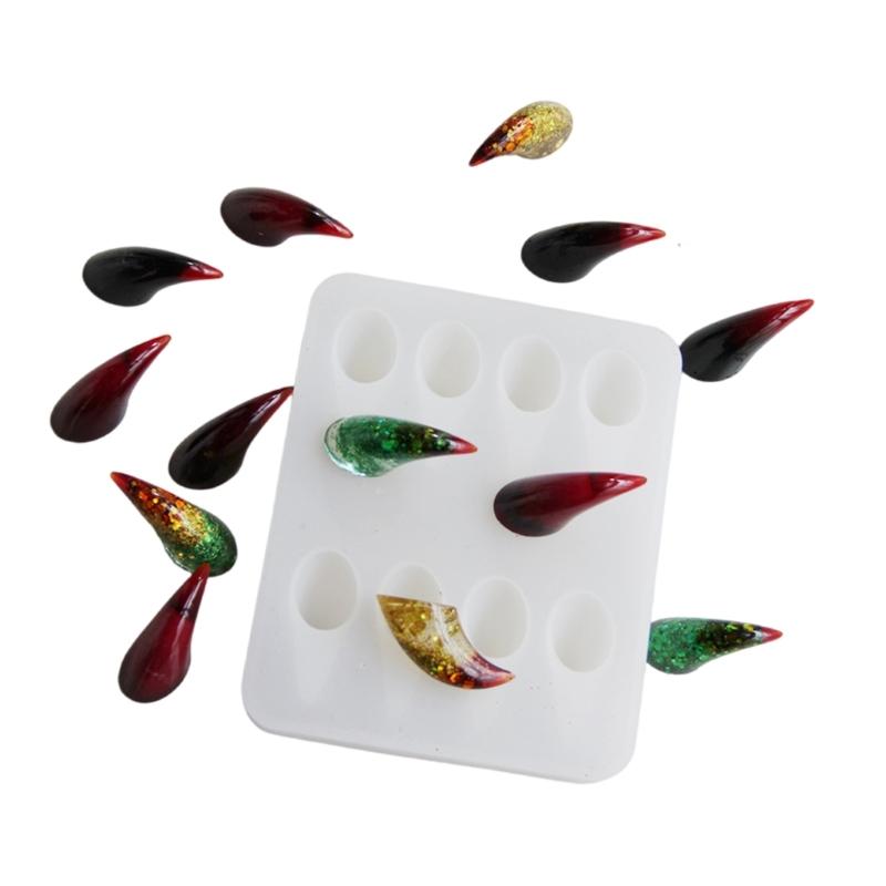 

Sturdy Silicone Mold for Crafting Unique Devil Horns and Beast Claw Designs Portable for Craft Projects Supplies 1