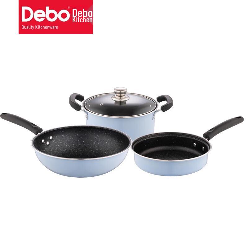 

Debo DEP-796 3-Piece Cookware Set
