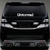 Car Stickers Untamed Auto Front Rear Windshields Vinyl Film Waterproof Vehicles PVC Stickers Exterior Car Accessories Decoration