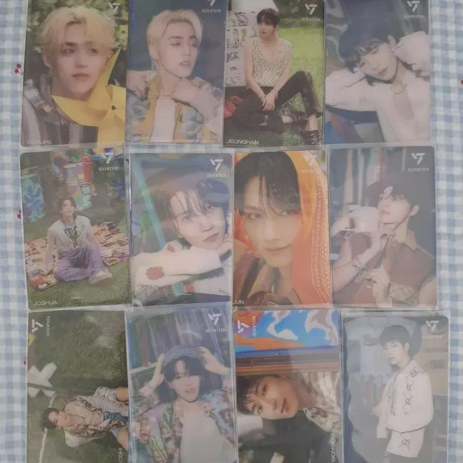

Seventeen Heaven Lenticular Photo Card Set Full Contents