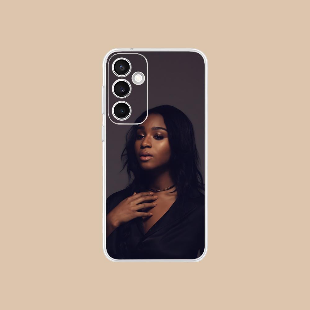 

Normani Kordei Clear Mobile Phone Case for Samsung Galaxy S25 S24 S23 S22 S21Plus FE Ultra Colorful Cover Galaxy S25