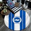 Brighton2 Round Area Rug,Carpet Rug for Living Room Bedroom Sofa Playroom Decor,Non-slip Floor Mat