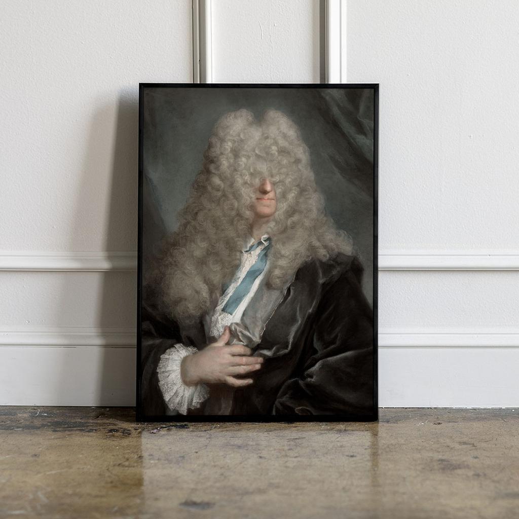 Poster Portrait Long Hair Pop Art