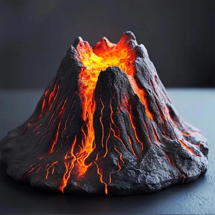 Volcano Shape Silicones Mold For Festives Mousse Cake Chocolate Dessert Food Grade Flexible Mold Easy Demold and Clean