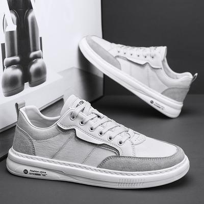 Men'S Board Shoes Low-Top Trend Comfortable Breathable Youth Simple Running Sports Shoes