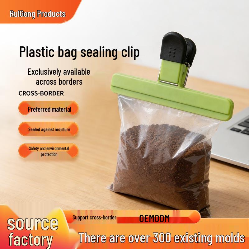 T-Shaped Plastic Sealing Clip for Fresh-Keeping and Snack Storage