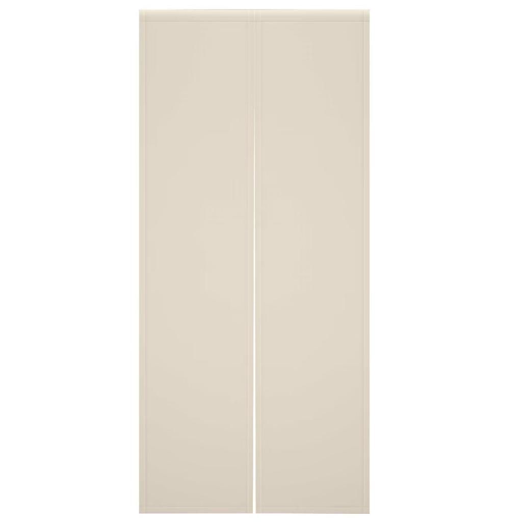 KAMIMORI Heat 72cm 85cm Partition Japanese Door Living Small Room Blocks Heat Beige Noren, Stylish, Blackout, Privacy, Insulated, Retaining, Long,