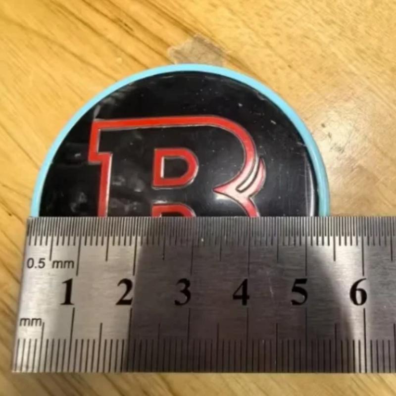 Black For BRABUS Hood Sticker 57mm BRABUS Badge Sticker Hood Emblems For Mercedes BRABUS GLA GLC GLE W205 W212 W463 W177 W246