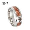 Unisex Bang Men Girls Wife Stainless Steel Father Couple Art Jewelry Hand Women Vintage Gift Ring Wedding Anniversary