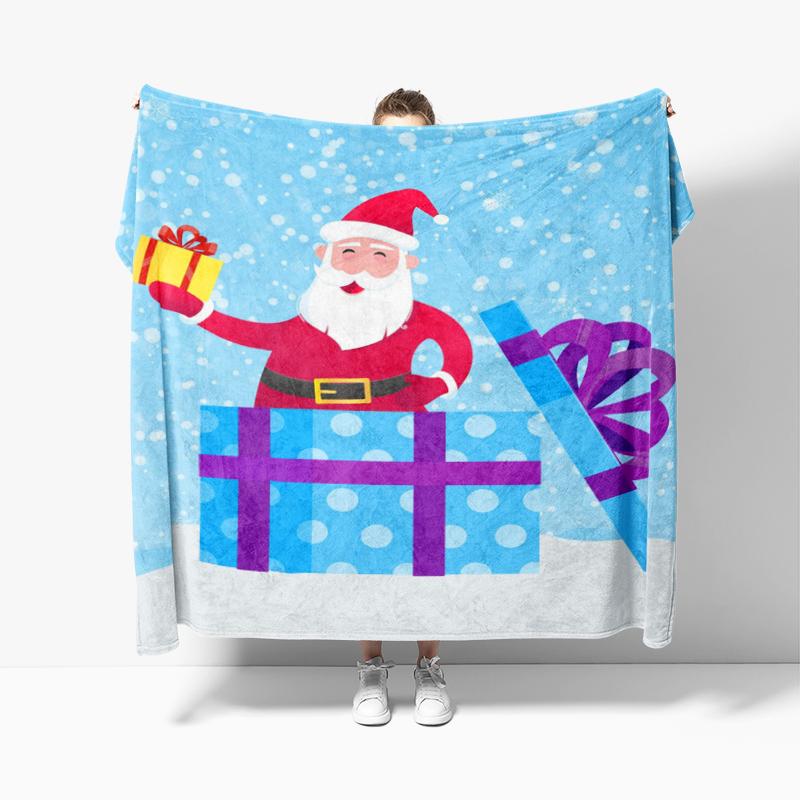 Wohndekoration Plüsch Überwurf Sofadecke Tagesdecke Bett flauschig weiche Decken Dekor Plaid Modern Halloween Frohe Weihnachten Winter