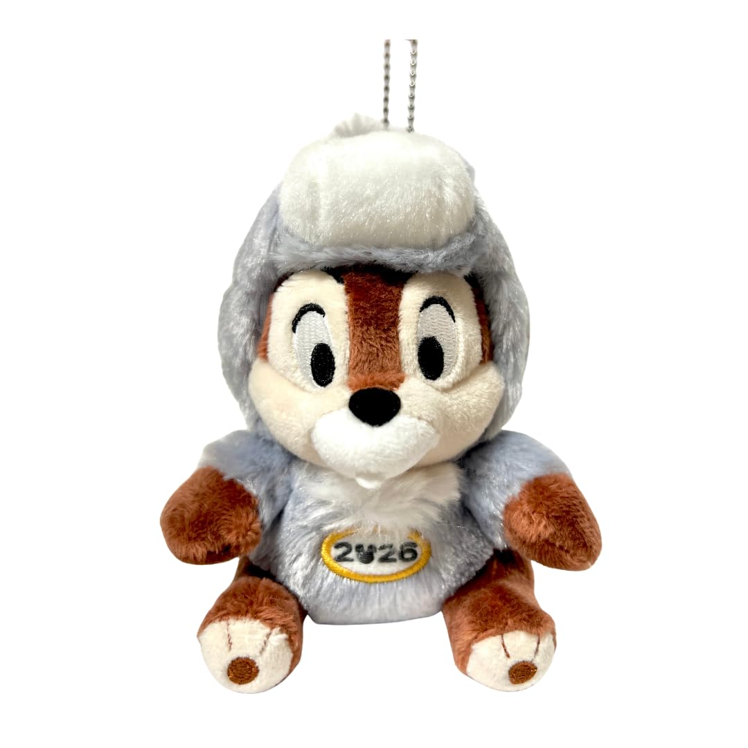 

Chip Zodiac Plush Badge 2026 New Year s Goods, Year of the Horse, Resort Exclusive, Comes with Souvenir Bag