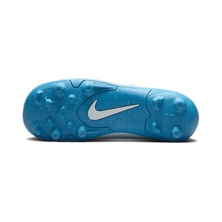 Nike Mercurial Vapor 16 Soft Comfortable Non-Slip Durable Low-Top Soccer Shoes Kids Sneaker Blue FQ8290-400
