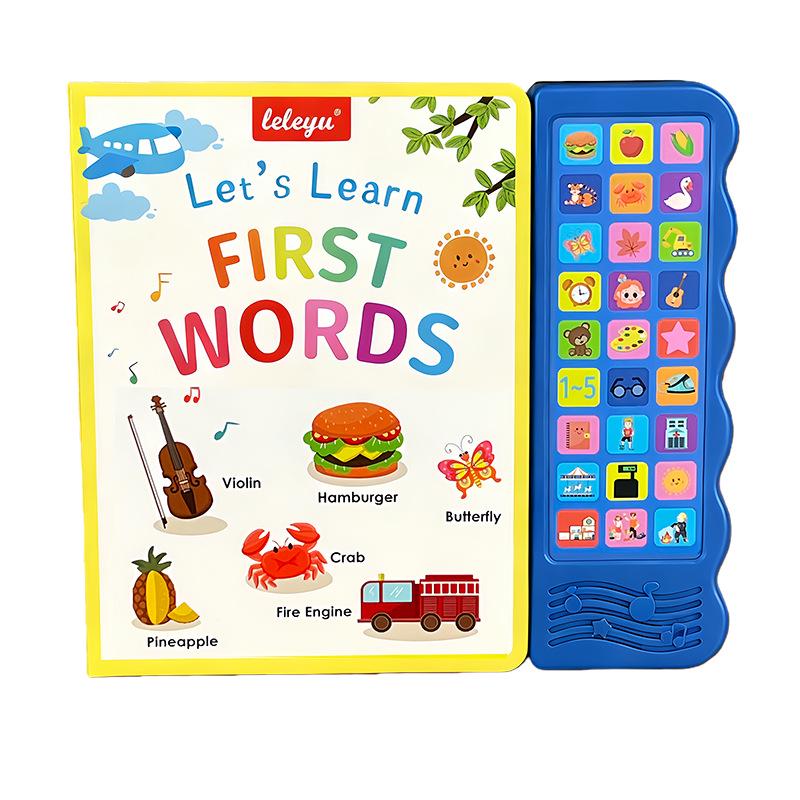 Children’s English Learning Sound Book: Interactive Point-and-Read Educational Toy
