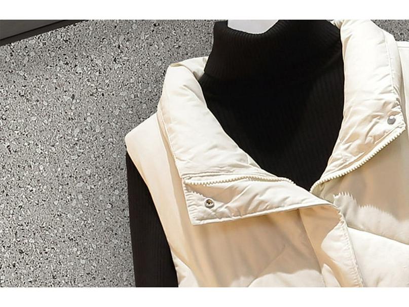 Women's Slimming Cotton Vest - Thickened, Versatile Autumn/Winter Coat