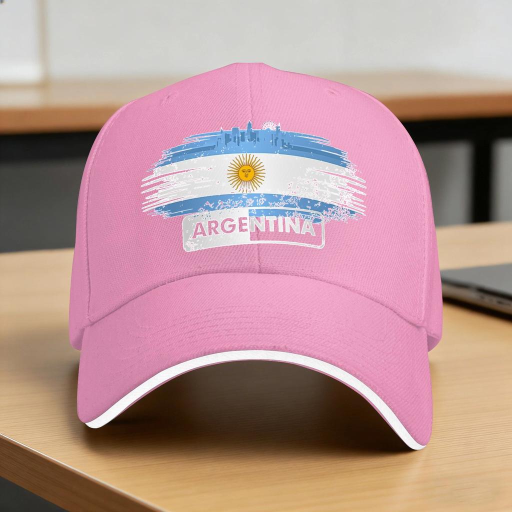 Argentina Flag Baseball Cap  Stylish Hip Hop Hats Summer Unisex Adult Kpop Rock Baseball Caps