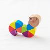 Colorful Wooden Caterpillar Worm Puzzles Kids Learning Educational Didactic Baby Toys Fingers Game for Children Montessori Gift
